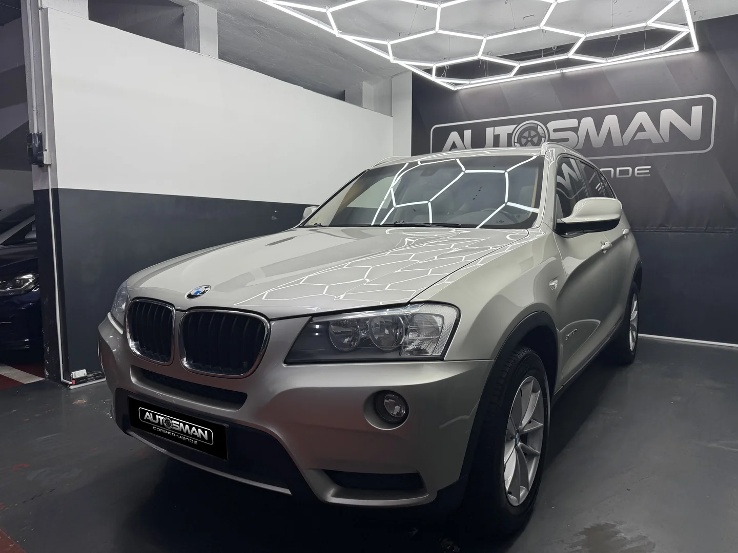 BMW X3 20D XDRIVE 2013 Diésel Champagne - Vista lateral